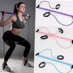 피트니스 스틱 필라테스 로프봉 다용도 요가 스트레칭 봉 운동 트레이닝 액세서리 밴드봉 폼롤러 저항봉