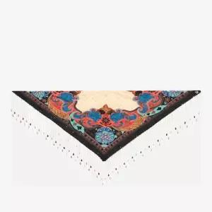 페이즐리 자수 스팽글 트라이앵귤러 스카프 WAXA0022 AR117X0871