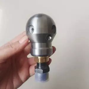 동력분무기 ss 하수구 청소 준설 커터 노즐 멧돼지 고압 세척 WT-38 회전 볼 레트로 제트