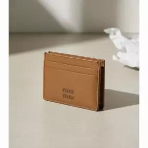 미우미우 MIU MIU 가죽 카드지갑 카드홀더 5MC076 2CV6 F0NQY