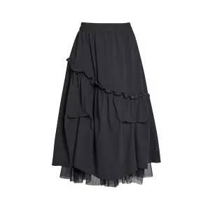 [JJ지고트](센텀시티점)샤 레이어드 셔링 러플 스커트 GS4N0SK401