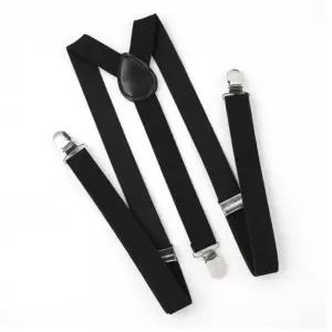 (블랙) 베이직 3클립 멜빵 2p세트/성인용/골프/맬빵/맬방/스타일/남성/코디/서스팬더/멜방/선물용/셔츠