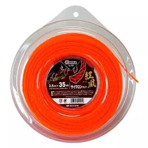 (2.6mm 1EA KAMA102) 카마 일제 예초기 줄날 나일론줄 끈날 액세서리 꽈배기형/예초기끈/예초기날/잔디날