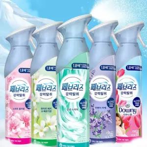 페브리즈 강력 공기탈취제 스프레이 165g/에어/냄새/탈취/실내/공기/화장실/실내용/담배