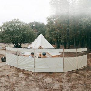 캠핑 윈드 스크린 카키 바람막이 캠핑타프 여행 투명