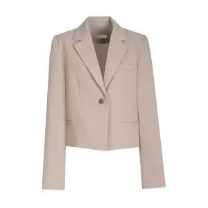 [하프클럽/비비드시크릿가너]여성 니드 테일러드 원버튼 봄가을 크롭 정장