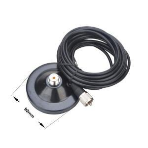 나고야 NL-770S 휴대폰 라디오 안테나 VHF UHF 144 430MHz 150W 마그네틱 자석 마운트 5M RG-58 동축 케이