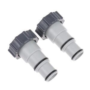 수영장 호스 어댑터 칼라 포함 인텍스 나사 연결 펌프 부품 교체