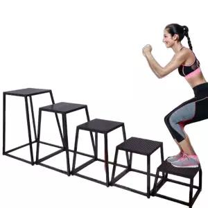철제 점핑박스 5단 크로스핏 점핑 훈련 상자 스텝 운동 체육관 점프 하체