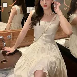 [리빌모아]여자 러블리 플레어 스퀘어넥 캉캉 원피스 JSW-OPS-SP0000CUS