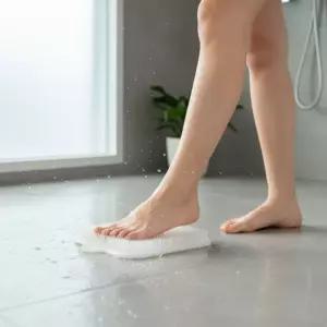 미끄럼방지 욕실 발세척기 각질제거 풋케어 샤워 브러쉬 매트