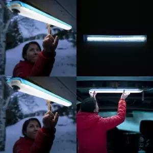 ( )LED 휴대용 막대 튜브조명 60cm 낚시 실내등