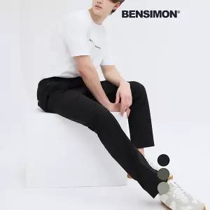 벤시몽 남성 시그니처 퍼펙트핏 팬츠 블랙 735125