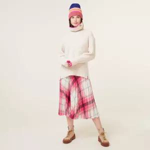 오일릴리 브랜드관 패턴 스커트(OWBFASK007)