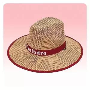 사파리 챙 밀집 밀짚모자 카우걸 페도라 남자 모자