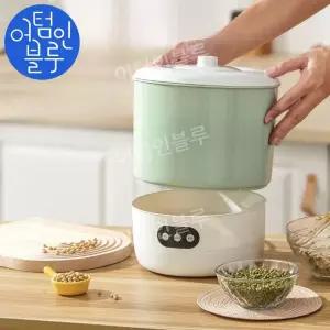 콩나물재배기 새싹 키우기 키트 2층 식물