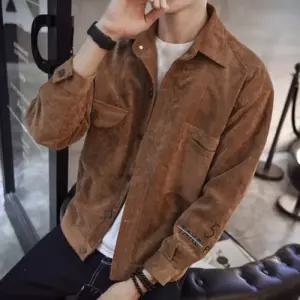 [옷자락]남자 주머니 3컬러 캐쥬얼 세무 코듀로이 자켓