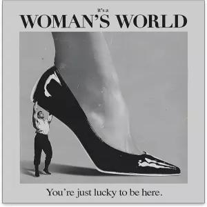 WBSTGUE 페미니스트 이 여성은 월드 월 아트 흑백 핫 걸스 캔버스 포스터 패션 레트로 에스테틱 프린트 홈