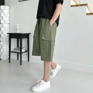 [옷자락]남자 캐쥬얼 고무줄 클래식 하프팬츠 건빵 SS 하프 팬츠