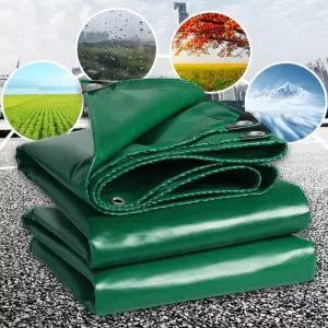 두꺼운 방수 천막 캐노피 방풍 그늘막 갑바 그늘 비닐 청색 지붕 특수