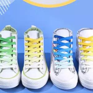 그라데이션 운동화끈 신발끈 예쁜 신발끈 덩크 어글리 운동화끈 신발끈