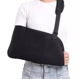 팔걸이 암슬링 깁스 보조 어깨 고정대 부상 골절  통기성 조절 벨크로 밴드