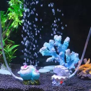 어항 수족관 기포발생기 산소공급 수조 열대어 관상어 버블스톤 장식석