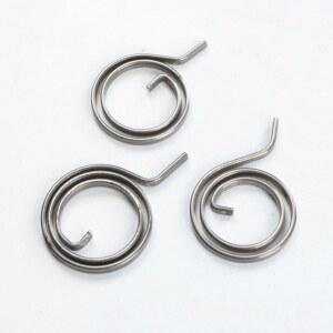 문짝 손잡이 플랫 용수철 교체 내부 섹션 25 수리 와이어용 스프링 3MM 타입 코일 28MM 레버 래치 26MM