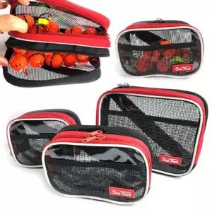 2단형 양면 매쉬 찌케이스 파우치백 찌케이스 찌보관 소프트케이스