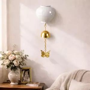 대박아트 집안행운가득 달항아리 문종 도어벨