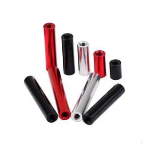 알루미늄 컬럼 멀티로터용 40MM 스페이서 원형 빨간색 검정색 은색 로드 합금 M3 RC 10MM 스탠드오프