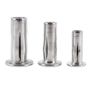 M6 리벳 304 리브 금속 M8 스테인레스 슬롯 도금 스틸 꽃잎 인서트 M4 아연 너트 M5 플랫