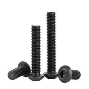 표준 버섯 소켓 BSW 볼트 블랙 단추 육각 16 10 16 32 나사 등급 영국