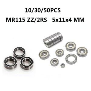 115 깊은 MR115 MR115Z 50 소형 MR115ZZ 5X11X4MM MR115RS MR 2RS ABEC