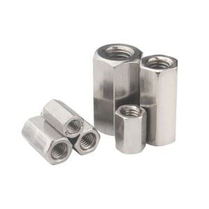육각 커플 M6 M8 스틸로드 M5 스테인레스 304 연장 스레드 M10 연결 너트 스터드