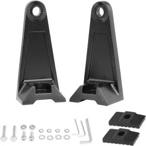 사이드 브래킷 AKD 부품 경봉 마운팅 키트 유니버설 마운트 오프로드 트럭 LED 바 2팩