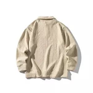 엘럽 남자 니트 캐주얼 칼라넥 봄가을 맨투맨 칼라 솔리드 트렌디 커플 원템3