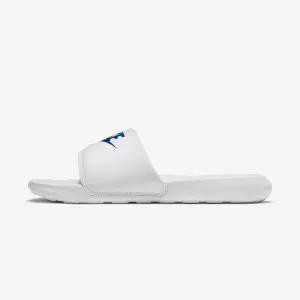 [Nike 국내매장판] 나이키 빅토리 원 화이트 블루 남성 슬리퍼 CN9675-102