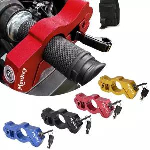 호환   Monkey125 Z125 Z50 A Z50J Z50R 트레일 원숭이 핸들 바 브레이크 핸들 솔리드 잠금 장치 도난 잠금