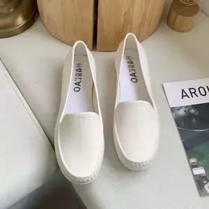 여자 둥근앞코 젤리슈즈 푹신한 로퍼 여름 신발 여성신발