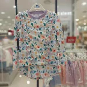 [쁘띠앙팡]모다구리 탈렌트클로젯 여아수영복 플라워링래쉬가드세트_GN