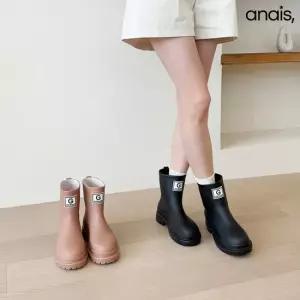 [아나이스] 데일리 숏 여성 레인부츠 3cm_26S227