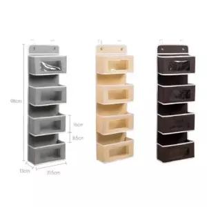 [JED] 공간 아이디어 제품 4단 좁은 BBT4 활용 문걸이 선반 정리