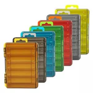 [하프클럽/]루어 낚시 양면 태클박스 하드베이트 케이스 소형