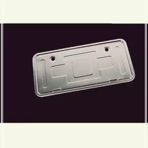 차량용 익스테리어 스텐 플레이트 보조 번호판 용품 가드 카넘버 숏타입 03W92BD3D4