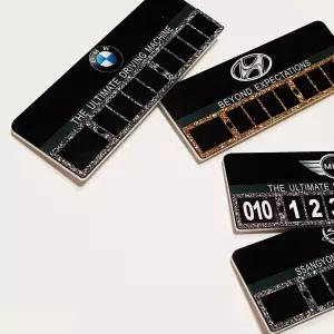 (다주소) 차량용 주차번호판 주차알림판 자동차번호판 oIg6+9mZZ