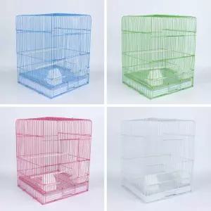 컬러 소형새장 이동장 잉꼬 모란 새장 케이지 0126