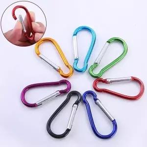 카라비너 다용도고리1p 4.5cm 앵무새 고슴도치 토끼 친칠라 소동물 케이지용 고리