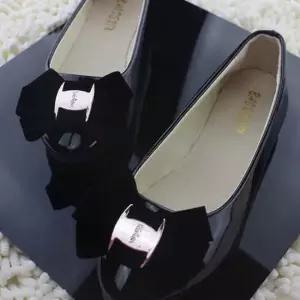 검정리본 구두 여성플렛슈즈 편한구두 단화 로퍼