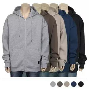 후드집업 커플후드티 오버핏 방한 루즈핏 스트릿